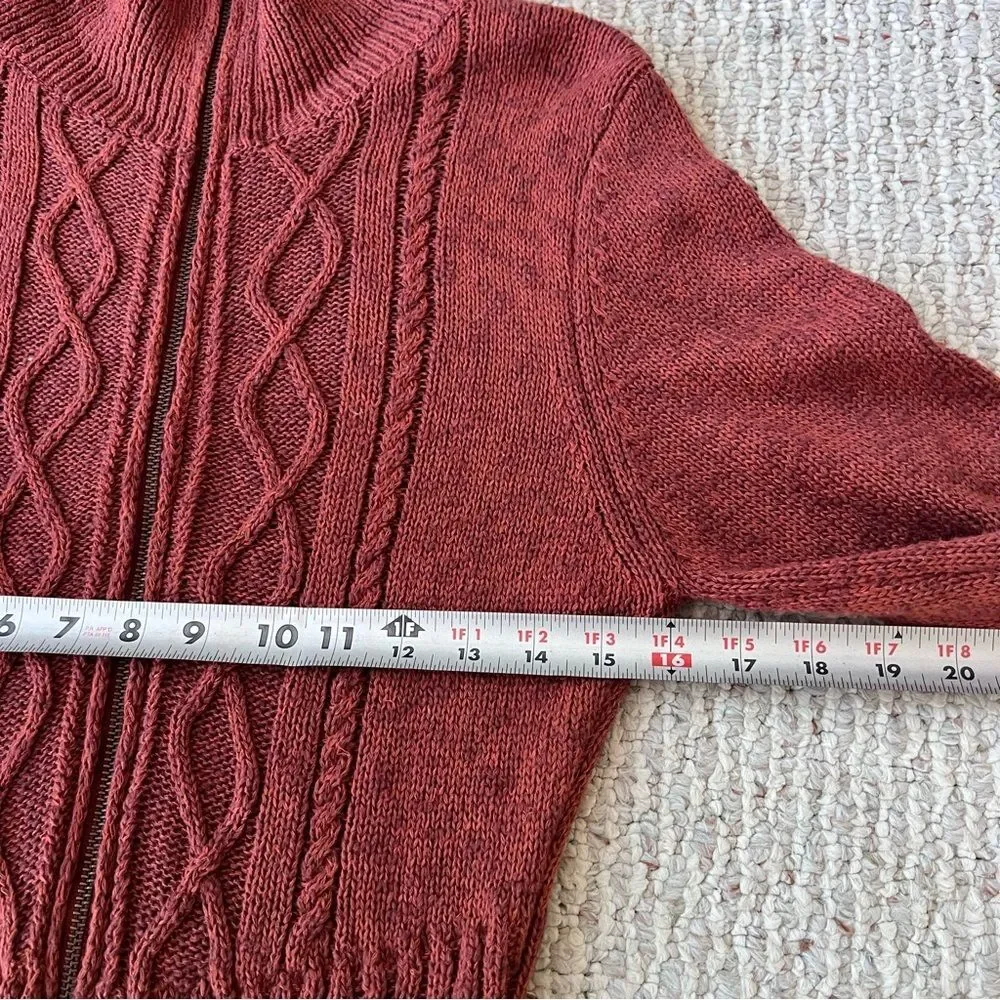 Free People Mont Blanc Mini Sweater Dress In Red Jasper - Picture 4 of 12